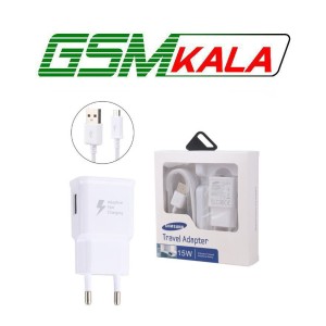 شارژر دیواری 10 وات سامسونگ Galaxy Note 4 2A + کابل میکرو یو اس بی