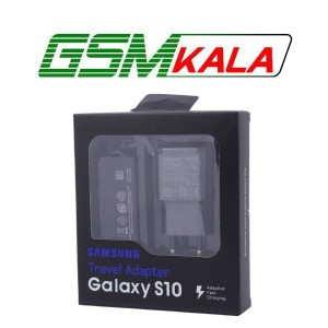 شارژر دیواری 10 وات سامسونگ S10 Plus 2A + کابل تایپ سی
