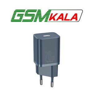 شارژر دیواری فست شارژ Baseus TZCCSUP-B 3A QC3.0 PD 20W Type-C + کابل Type-C to Lightning