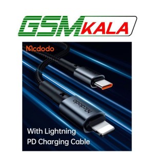 شارژر فندکی 30 وات مک دودو CC-7492 + کابل تبدیل تایپ سی