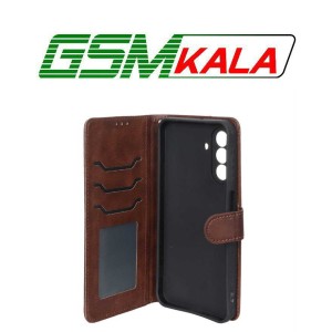 کیف موبایل مگنتی درجه یک MNC مدل Samsung Galaxy A17 - قهوه ای