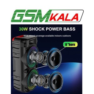 اسپیکر چمدانی بلوتوثی سینگ ای ZQS8276 + میکروفون و ریموت کنترل