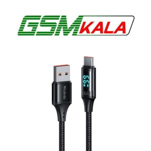 کابل تایپ سی فست شارژ 6 آمپر مک دودو CA-108 طول 1.2 متر