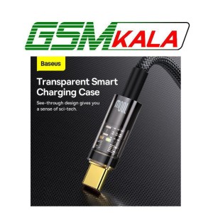 کابل تایپ سی فست شارژ 100 وات باسئوس Explorer Series CATS00020 طول 1 متر