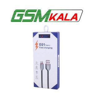کابل تایپ سی فست شارژ اکسنت E01 طول 1 متر