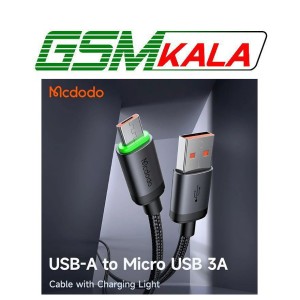 کابل میکرو یو اس بی فست شارژ 3 آمپر مک دودو CA-399 طول 1 متر