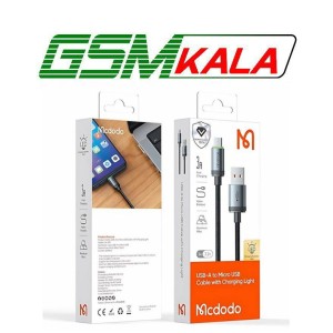 کابل میکرو یو اس بی فست شارژ 3 آمپر مک دودو CA-399 طول 1 متر