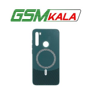 قاب Spigen طرح مگ سیف هاشور دار Xiaomi Redmi Note 8 - سبز