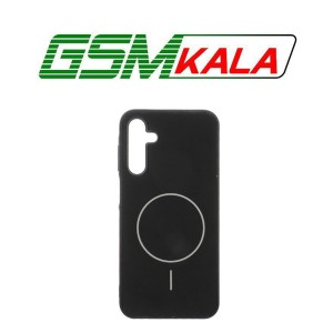 قاب پشت براق طرح مگ سیف سیلور Samsung Galaxy A15 - مشکی