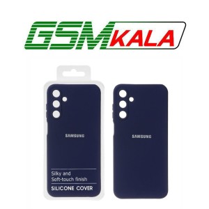 قاب نیو سیلیکون محافظ لنزدار Samsung Galaxy A15 - RFF - سرمه ای (پک دار)