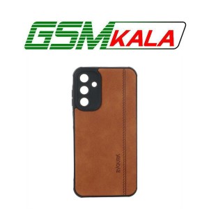 قاب طرح چرم RYOURK مدل Samsung Galaxy A15 - عسلی