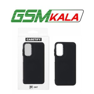 قاب casetify پافر ساده Samsung Galaxy A15 - مشکی (پک دار)