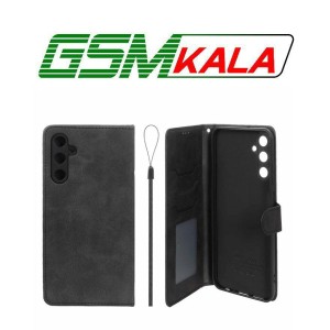 کیف موبایل مگنتی درجه یک داخل خز MNC Plus مدل Samsung Galaxy A05s - مشکی