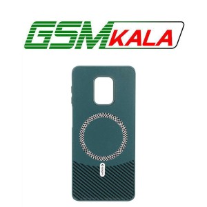 قاب Spigen طرح مگ سیف هاشور دار Xiaomi Redmi Note 9S / Redmi Note 9 Pro / Redmi Note 9 Pro Max - سبز