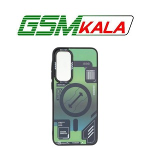 قاب Sector طرح مگ سیف Samsung Galaxy A35 / A55 - کد 77