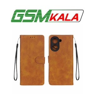 کیف موبایل مگنتی درجه یک MNC مدل Xiaomi Redmi A5 / Poco C71 - عسلی