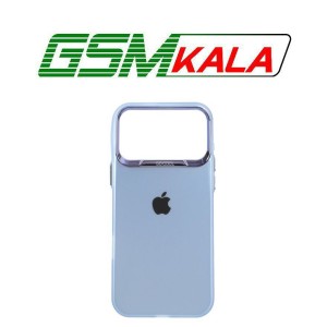 قاب So Cool لنز متال لوگودار Apple iPhone 17 Pro Max - آبی