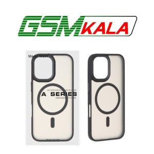 قاب اورجینال مات لنز کربن Magsafe مدل Apple iPhone 16 - مشکی (پک دار)