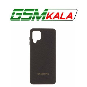 قاب سوزنی لوگو متال Samsung Galaxy A12 / M12 / F12 - مشکی