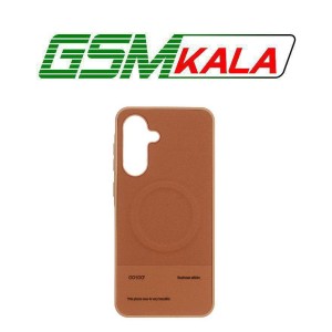 قاب سوزنی MagSafe برجسته Samsung Galaxy A56 / A36 - قهوه ای