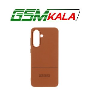 قاب Super Creative طرح جیر Samsung Galaxy A56 / A36 - قهوه ای