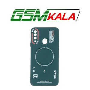 قاب Fashion Design طرح مگ سیف RT مدل Samsung Galaxy A20s - سبز