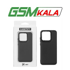 قاب casetify پافر ساده Xiaomi Redmi 10A / Redmi 9C / Poco C31 - مشکی (پک دار)