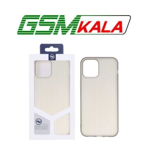 قاب Line Case ژله ای Apple iPhone 12 Pro / iPhone 12 - خاکستری (پک دار)