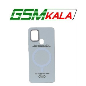 قاب Boone Case طرح مگ سیف لنز سیلور Samsung Galaxy A21s - آبی