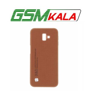 قاب X&D سوزنی دکمه فلزی Samsung Galaxy J6 Plus / J610 - قهوه ای