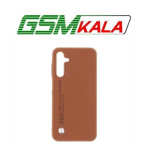 قاب X&D سوزنی دکمه فلزی Samsung Galaxy A25 5G - قهوه ای