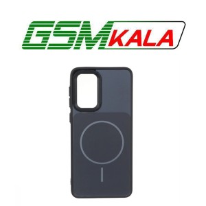 قاب مستطیلی طرح مگ سیف دور لنز برجسته Samsung Galaxy A33 - مشکی