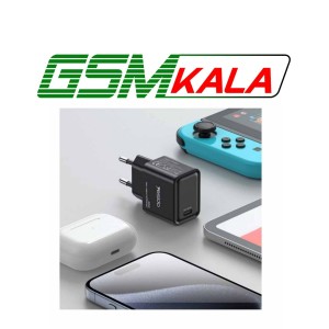 شارژر دیواری PD و فست تک پورت Yesido مدل 30W YC63 - مشکی - مجهز به فناوری GAN