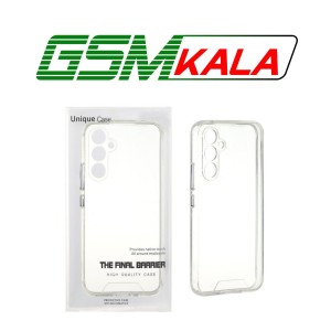 قاب Unique Case پشت سخت شفاف محافظ لنزدار Samsung Galaxy A54 (پک دار) - MPS