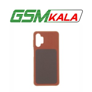 قاب سوزنی مستطیل شطرنجی Samsung Galaxy A13 4G / A13 5G / A04s / M13 4G / M23 / F13 - قهوه ای