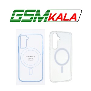 قاب شفاف Samsung Galaxy S23 FE با قابلیت شارژ MagSafe (پک دار)
