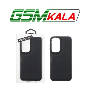 قاب casetify پافر ساده Samsung Galaxy S23 FE - مشکی (پک دار)