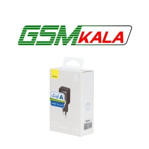 شارژر دیواری فست تک پورت Baseus مدل CCXF000301 30W - مشکی (گارانتی 24 ماهه آونگ)