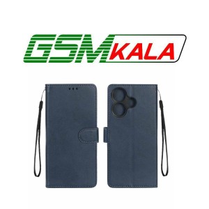 کیف موبایل مگنتی درجه یک MNC مدل Xiaomi Redmi 13X / Redmi 13 4G / Poco M6 4G - سرمه ای تیره