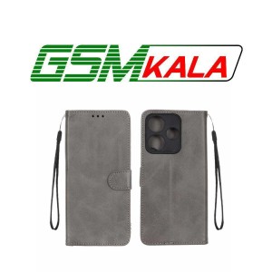 کیف موبایل مگنتی درجه یک MNC مدل Xiaomi Redmi 13X / Redmi 13 4G / Poco M6 4G - خاکستری