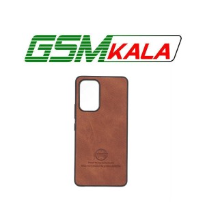 قاب HandMade جیر طرح پارچه ای Samsung Galaxy A53 - قهوه ای