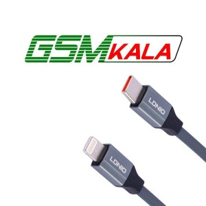 کابل تایپ سی به لایتنینگ فست شارژ 30 وات الدینیو LC441i طول 1 متر