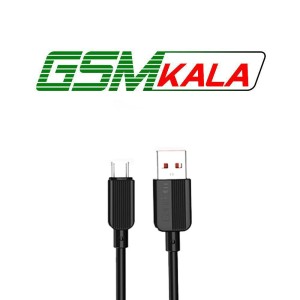 کابل میکرو یو اس بی فست شارژ 2.4 آمپر ارلدام EC-183M طول 1 متر