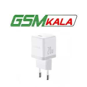 شارژر دیواری 20 وات باسئوس P10111602213 QC3.0 PD 3A + کابل تبدیل تایپ سی