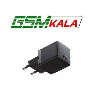 شارژر دیواری 20 وات باسئوس P10111602213 QC3.0 PD 3A + کابل تبدیل تایپ سی