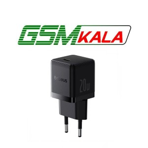شارژر دیواری 20 وات باسئوس P10111602213 QC3.0 PD 3A + کابل تبدیل تایپ سی