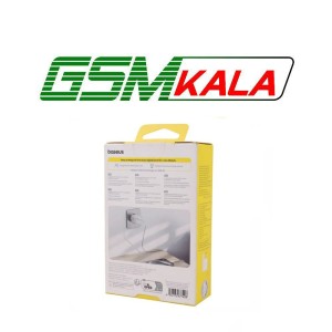 شارژر دیواری 20 وات باسئوس P10111602213 QC3.0 PD 3A + کابل تبدیل تایپ سی