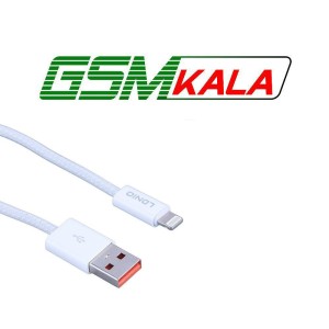 کابل کوتاه لایتنینگ فست شارژ 25 وات الدینیو LS901 طول 20 سانتی متر