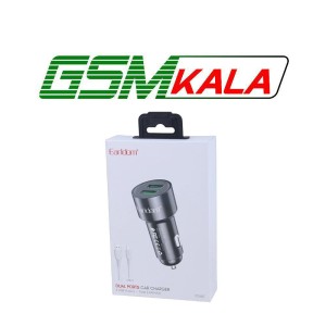شارژر فندکی 12 وات ارلدام ES-CC48C + کابل تایپ سی