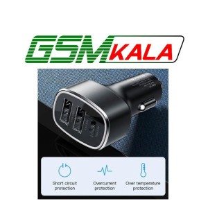 شارژر فندکی فست شارژ Yesido Y47 QC3.0 PD 3A 25W